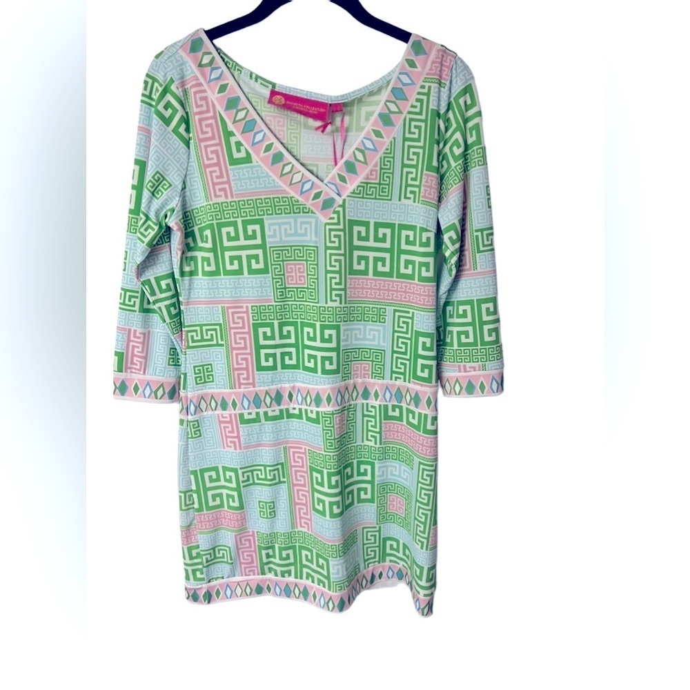 Macbeth Collections Geometric print dress size S